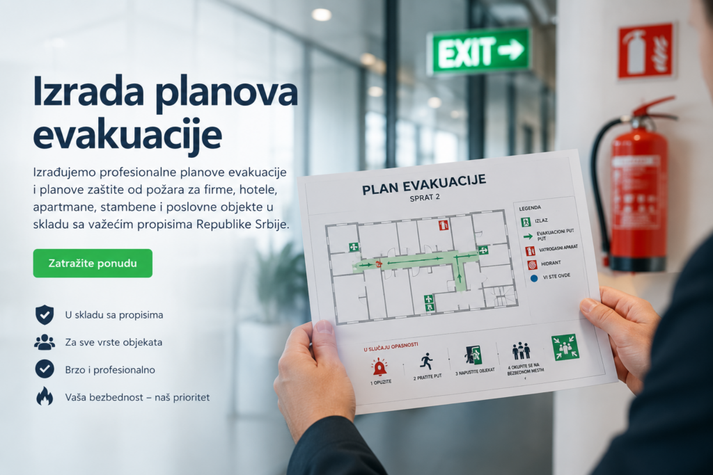 Kako do plana evakuacije